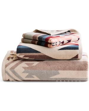 Pendleton Three Piece Towel Set - Pink