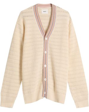 NN07 Josh Textured Knit Cardigan - Natural