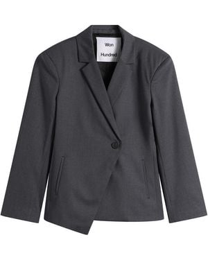Won Hundred Anora Blazer - Grey