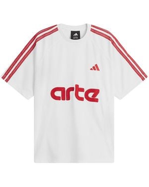 adidas X Arte Jersey Top - White