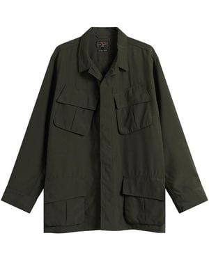 Beams Plus Ripstop Fatique Jacket - Green