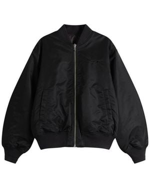 DIESEL Reversible Bomber Jacket - Black