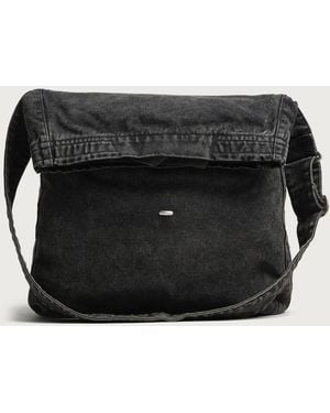 Our Legacy Canvas Sling Bag - Black