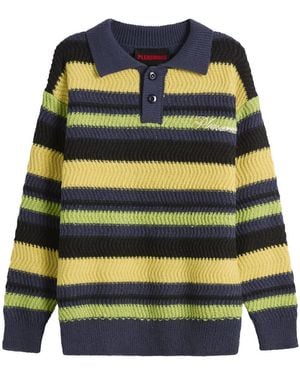 Pleasures Cooper Polo Jumper - Yellow