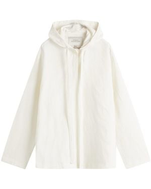 Studio Nicholson Lightweight Hooded Jacket - White