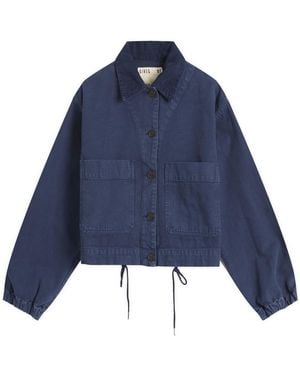 Girls Of Dust Woopsy Canvas Jacket - Blue