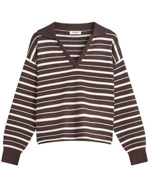 4th & Reckless Hayden Polo Jumper - Brown
