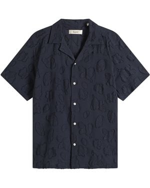Forét Peer Jacquard Shirt - Blue
