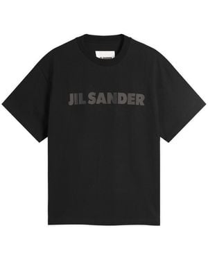 Jil Sander Short Sleeve T-Shirt - Black
