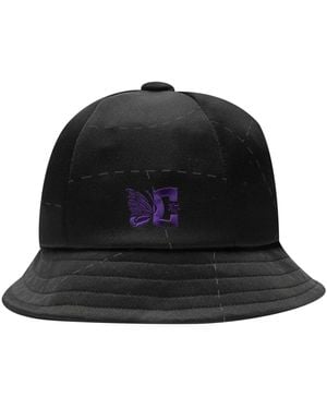 Needles Dc Poly Smooth Printed Bemuda Hat - Black