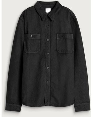 Visvim Larrikan Long Sleeve Shirt - Black