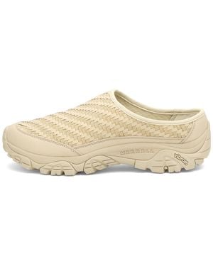 Merrell 1Trl Moab Slide 2 Leather Woven Se - Natural