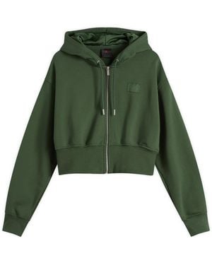 Nike Flight Fleece Crop Hoodie - Green
