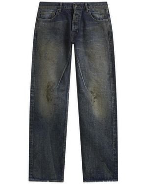 Rick Owens Kurdt Straight Leg Jean - Blue