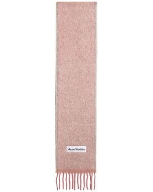 Acne Studios Vally Solid Scarf - Pink