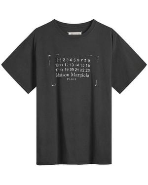 Maison Margiela Logo T-Shirt - Black