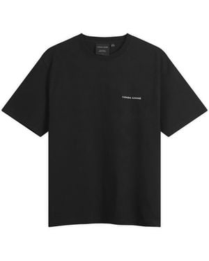 Canada Goose Novo T-Shirt With Back Graphic - Black