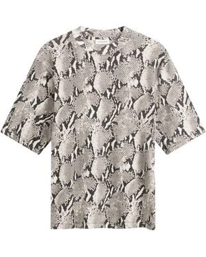Anine Bing Avi T-Shirt - Gray
