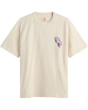 Folk Relaxed T-Shirt - Natural