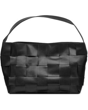 St. Agni Woven Large Tote - Black