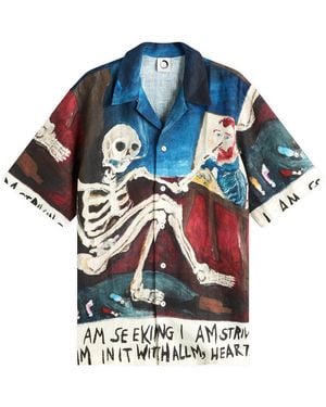 Endless Joy Vincent Vacation Shirt - Blue