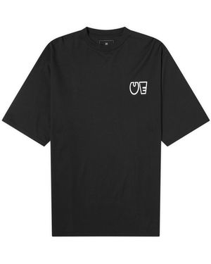 Uniform Experiment Star Baggy T-Shirt - Black