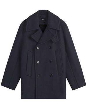A.P.C. Andy Peacoat - Blue