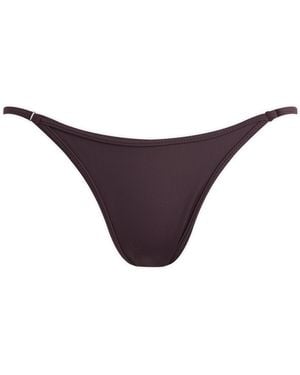 Fruity Booty Melanzane Bikini Bottom - Purple