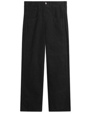 Junya Watanabe Cotton Corduroy Trousers - Black