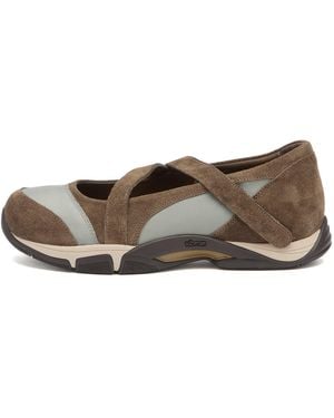 Our Legacy Sweetheart Dress Sneakerinas - Brown