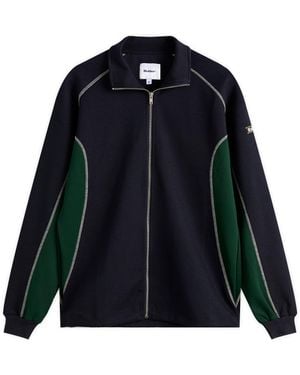Butter Goods Warped Track Jacket - Black