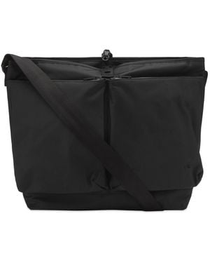F/CE Recycled Twill Courier Shoulder Bag - Black