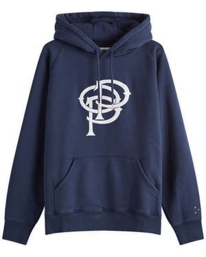 Pop Trading Co. Initial Hoodie - Blue