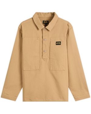Stan Ray Painters Pop Over Shirt - Natural