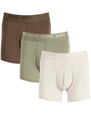 Skims Stretch Boxer Brief 3" - Green