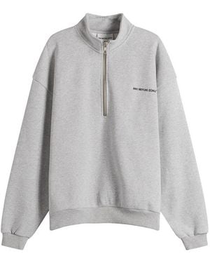 MKI Miyuki-Zoku Uniform Quarter Zip - Grey