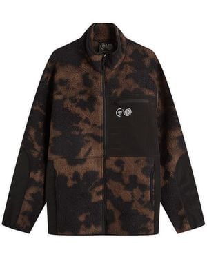 Purple Mountain Observatory Borg Sherpa Fleece Jacket - Black