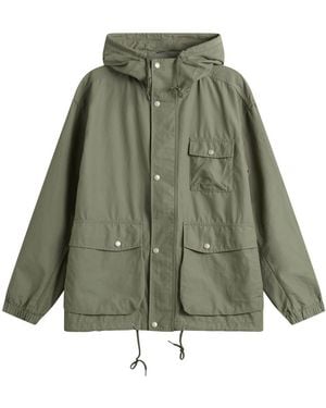 Snow Peak Light Dobby Cloth Parka Jacket - Green