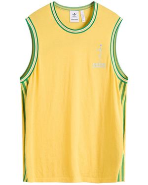 adidas X Wales Bonner Jabbar Knit Vest - Yellow