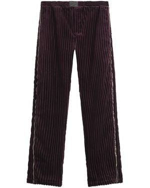 Acne Studios Preko Jumbo Cord Zip Trousers - Blue
