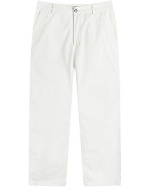 Universal Works Twill Military Chino - White