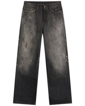 Acne Studios 1981 Trafalgar Wash Wide Leg Jeans - Gray