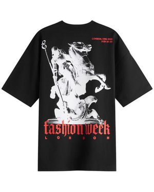 END. Ss26 London Fashion Week T-Shirt - Black