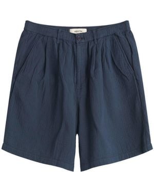 Kestin Mhor Textured Shorts - Blue