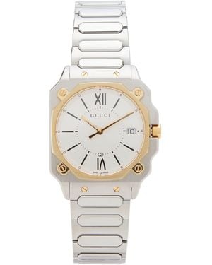 Gucci G-Flat 30Mm Watch - Metallic