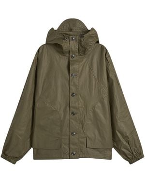 YMC Coated Cotton Bonehead Jacket - Green