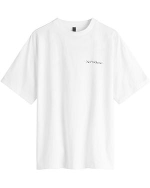 No Problemo Spaced Out T-Shirt - White
