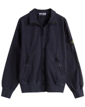 Stone Island Old Effect Harrington Jacket in Black for Men