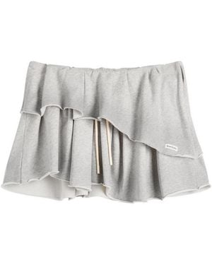 Acne Studios Felpa Jersey Skirt - Gray