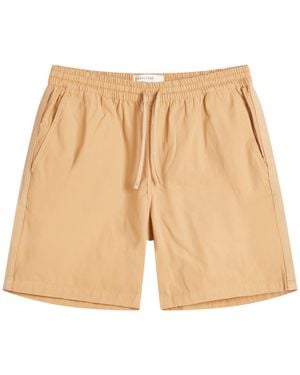 Universal Works Summer Canvas Beach Short - Natural